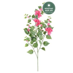 Branche de bougainvillée artificielle fuchsia 90 cm, vente en gros pour fleuristes