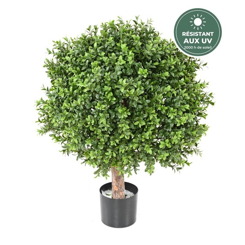 Buis boule artificiel touffu vert, 50 cm – grossiste en plantes artificielles