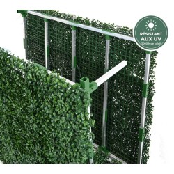Haie de buis artificielle vert, 110 × 83 cm – vente en gros pour fleuristes