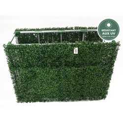Haie de buis artificielle vert, 110 × 83 cm – grossiste en feuillage artificiel