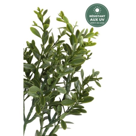 Branche de buis artificielle vert, 45 cm – grossiste fleuriste à Saint-Étienne