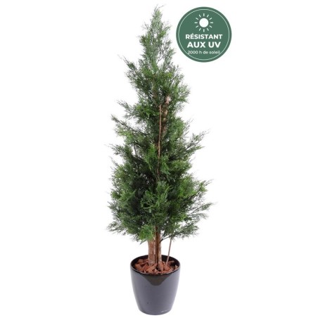 Cyprès de Lawson artificiel vert, 150 cm – grossiste en topiaires artificielles