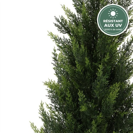 Cyprès colonne artificiel vert, 160 cm – vente en gros de végétal artificiel