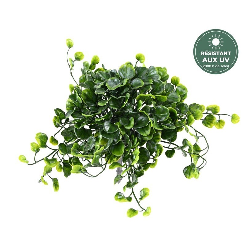 Piquet de Dichondra artificiel vert, 28 cm – plante artificielle en gros pour commerçants