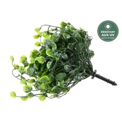 Piquet de Dichondra artificiel vert, 28 cm – vente en gros de végétal artificiel