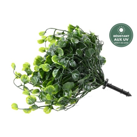 Piquet de Dichondra artificiel vert, 28 cm – vente en gros de végétal artificiel