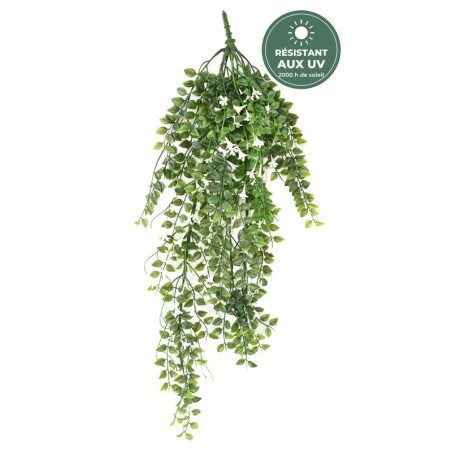 Dischidia fleuri artificiel blanc 65 cm résistant aux UV, grossiste en plantes artificielles