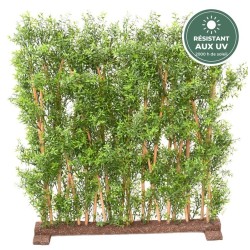 Haie d'eucalyptus artificielle verte 110 cm résistante aux UV, grossiste en plantes artificielles