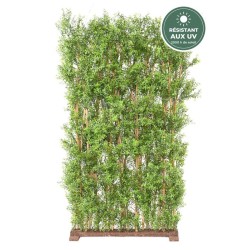 Haie d'eucalyptus artificielle verte 180 cm, brise-vue anti-UV, grossiste pour commerçants