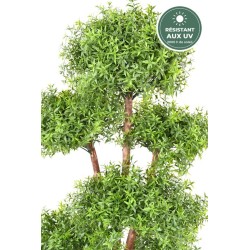 Eucalyptus artificiel 130 cm vert en entrée, grossiste en décoration végétale