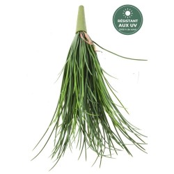 Herbe artificielle verte 37 cm sur piquet, grossiste pour compositions d'extérieur
