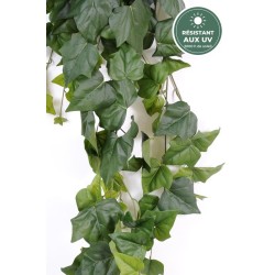 Chute de lierre grandes feuilles 125 cm tige armée, vente en gros pour fleuristes