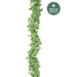 Guirlande de lierre vert 180 cm pour terrasse, vente en gros pour fleuristes