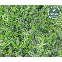 Plaque de fougère artificielle bicolore 50 cm, vente en gros pour fleuristes