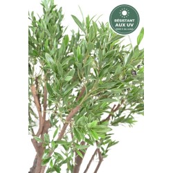Tronc et branches de l'olivier artificiel 185 cm, grossiste en plantes artificielles extérieur