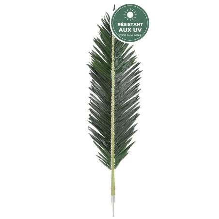Palme de palmier royal artificielle 210 cm, vente en gros pour décorateurs et fleuristes