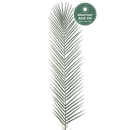 Palme de phoenix artificielle verte 135 cm résistante aux UV, grossiste en feuillage artificiel