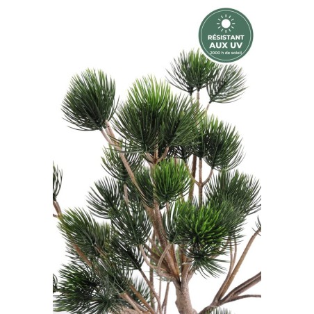Pin de garrigue artificiel 90 cm résistant aux UV, vente en gros pour fleuristes