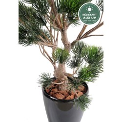 Pin artificiel de garrigue vert 90 cm, grossiste en arbres artificiels pour terrasses
