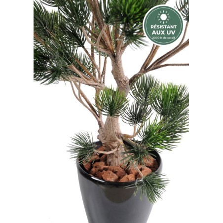 Pin artificiel de garrigue vert 90 cm, grossiste en arbres artificiels pour terrasses