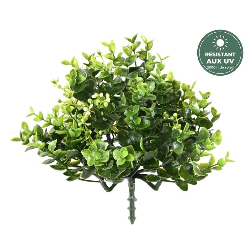 Baies artificielles sur piquet 25 cm, grossiste en plantes artificielles d'extérieur
