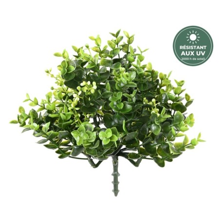 Baies artificielles sur piquet 25 cm, grossiste en plantes artificielles d'extérieur