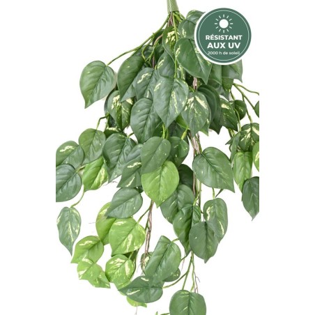 Chute de pothos artificiel 95 cm vert, grossiste en chutes végétales