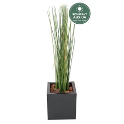 Prêle artificielle en pot 100 cm, vente en gros pour fleuristes et décorateurs