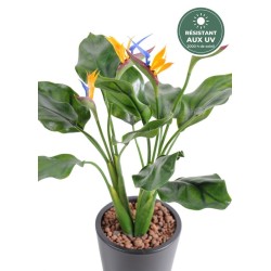 Strelitzia artificiel 50 cm, oiseau de paradis, vente en gros pour fleuristes