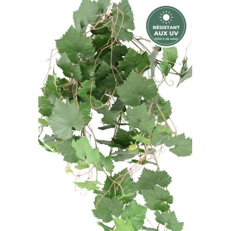 Chute de vigne artificielle 90 cm, vente en gros pour fleuristes et cavistes