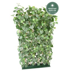 Haie de vigne artificielle verte 170 cm, vente en gros pour restaurants et façades