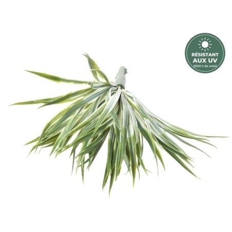 Yucca artificiel sur piquet 35 cm, vente en gros pour jardinières de façade