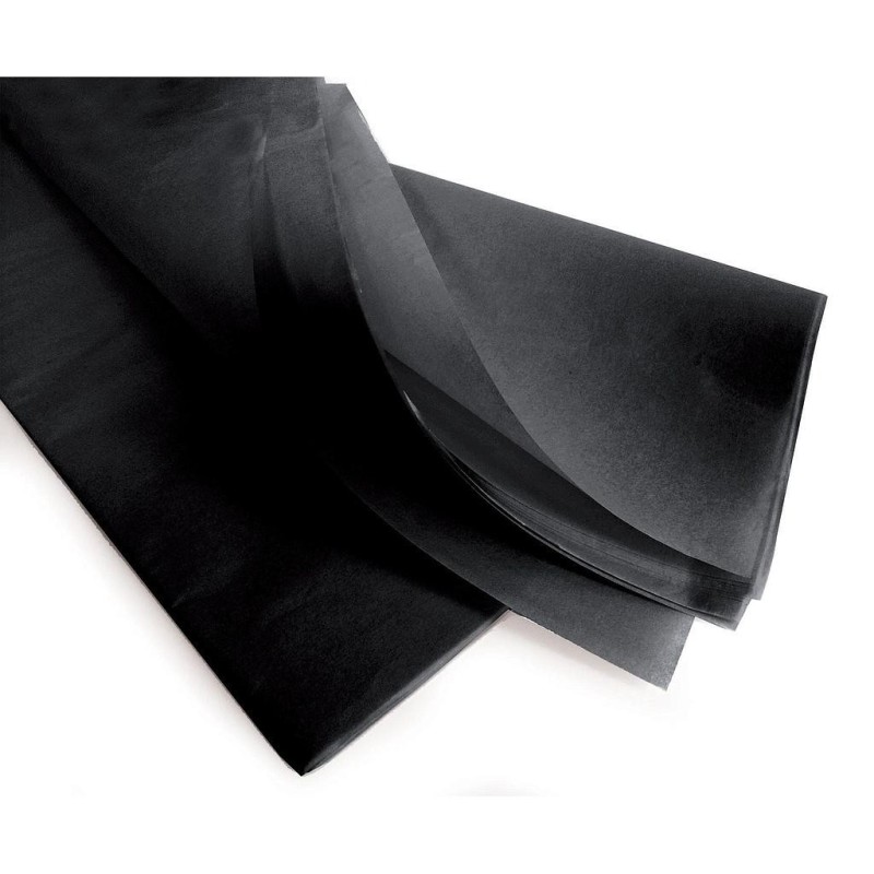 Rame papier de soie Noir - 240 feuilles Rame papier de soie Noir - 240 feuilles