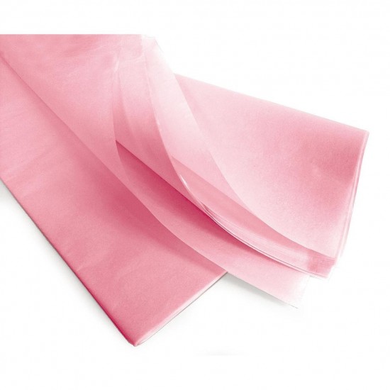 Rame papier de soie Rose - 240 feuilles