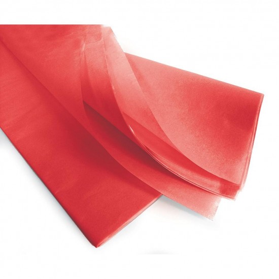 Rame papier de soie Rouge - 240 feuilles