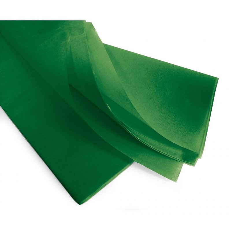 Rame papier de soie Vert Sapin  - 240 feuilles