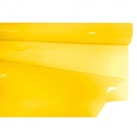 Rouleau papier bulle jaune en 35 microns 0,80X40m