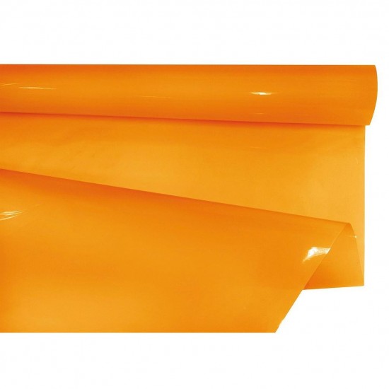 Rouleau Papier Bulle - Uni Orange Clayrbrill 0,80 x40m - 35 microns