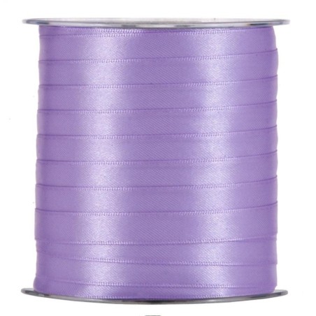 Ruban satin 10mm x 100m Lavande
