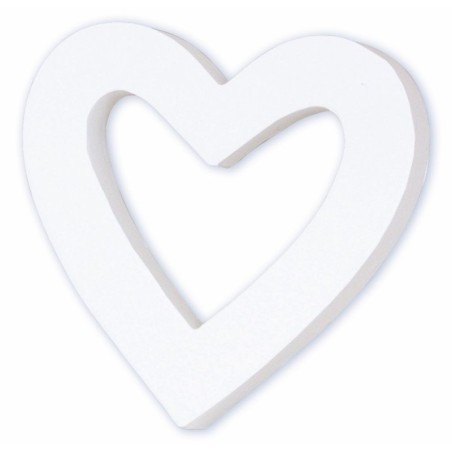 Symbole coeur ouvert