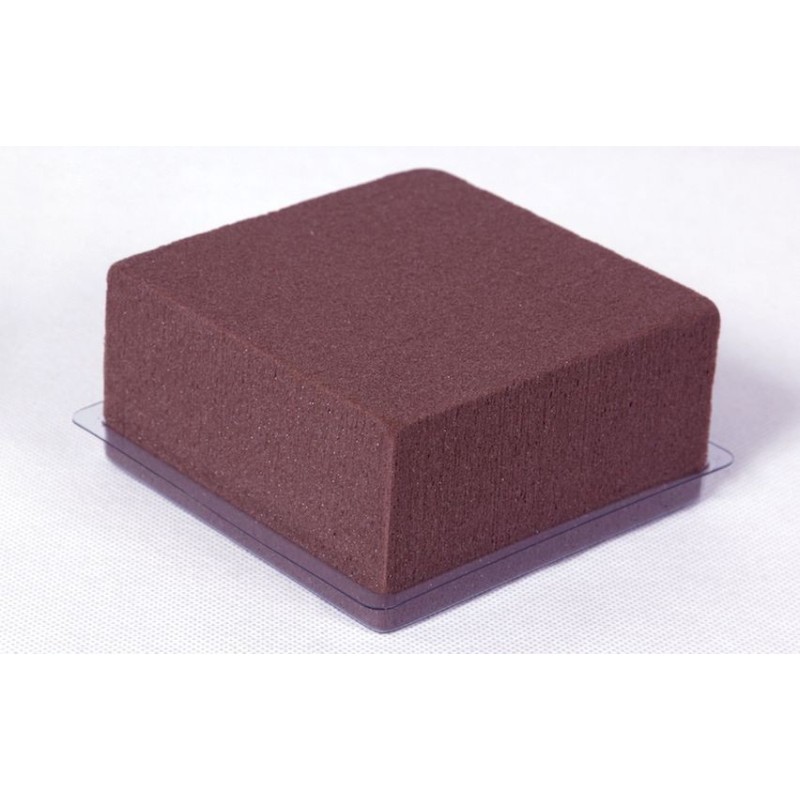 Mousse demi-cube Chocolat avec Base Plastique 10x5cm 2 pièces - Oasis Rainbow Mousse demi-cube Chocolat avec Base Plastique 10x5cm 2 pièces - Oasis Rainbow