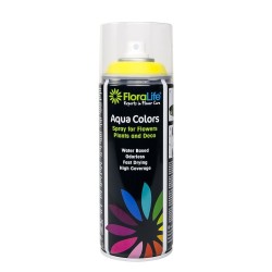 Spray peinture pour fleurs coloris jaune 400 ml ++