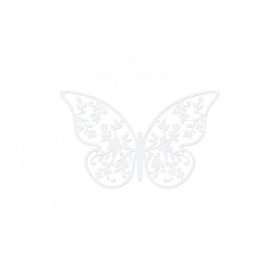 Papillon décoration papier 6,5x4 cm par 10 pièces
