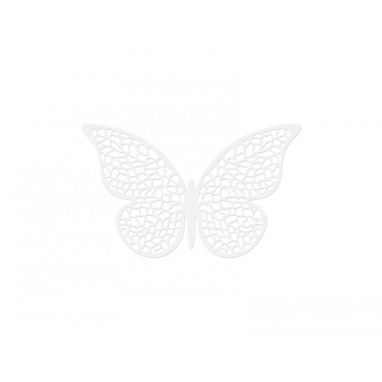 Papillon décoration papier 6,5x4 cm sachet de 10 pièces