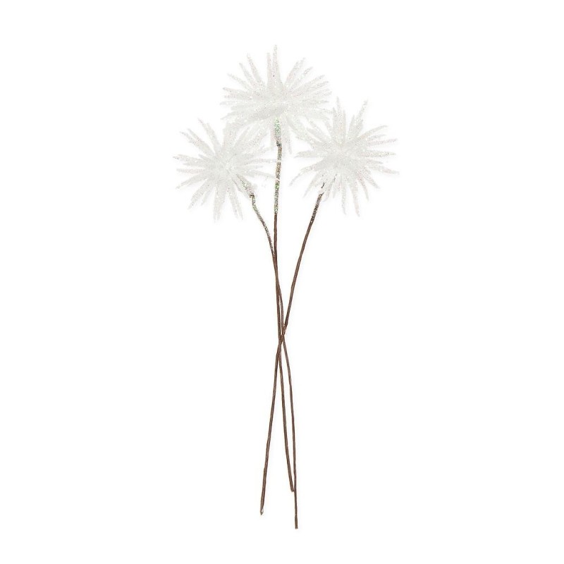Chardons coloris blanc 13cm 6 pièces Chardons coloris blanc 13cm 6 pièces