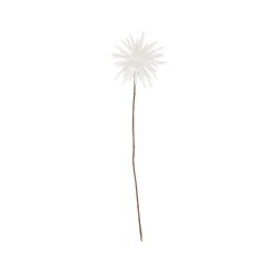 Chardons coloris blanc 13cm 6 pièces