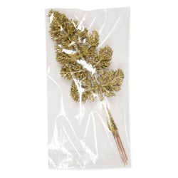 Fougère Or Set de 6 pcs - H 29 cm +