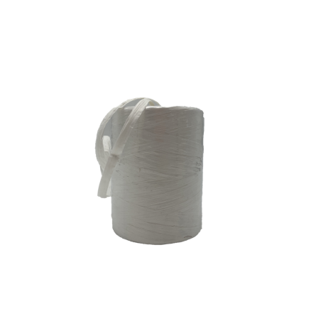 Raphia naturel blanc 7mm x200m