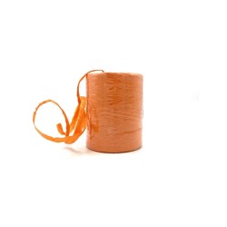 Raphia naturel orange 7mmx200m