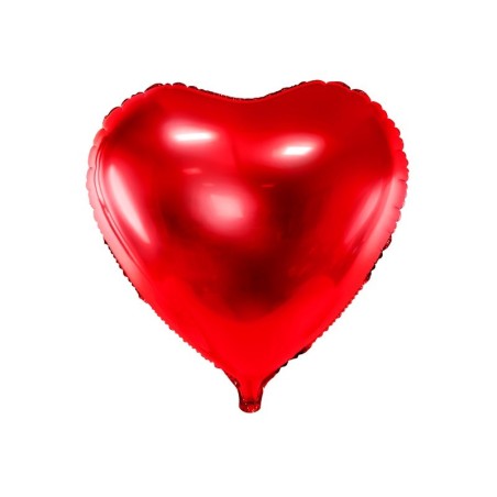 Ballon coeur rouge 61cm + Ballon coeur rouge 61cm +